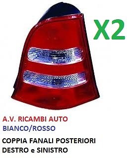 Coppia stop posteriore - stop, fanali