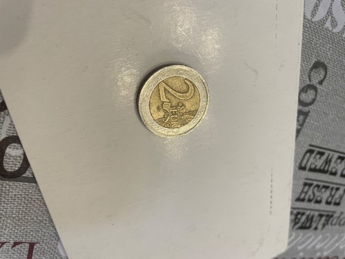 Moneta euro rara arpa - da, 2