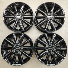 4 cerchi in lega originali Mini F55 F56 F57 16 pollici 6866674 neri Spoke 508 TPMS