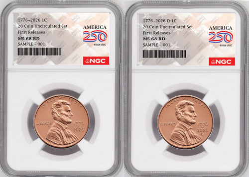 Set monete 1776 - 2, 1776-2026