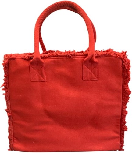 Karamell borsa mare canvas - in,