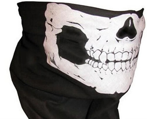Bandana army biker teschio - biker,