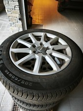 KIT ORIGINALE AUDI CERCHI IN LEGA + PNEUMATICI INVERNALI 205 60 R16 AUDI A4 B8