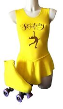 Personalizzabile con Vostro Logo Body Pattinaggio Artistico + COPRIPATTINI