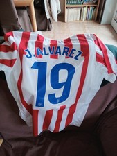 MAGLIA N. 19 ATLETICO MADRID 2025 2026 J. ALVAREZ CAMISETA FUTBOL SOCCER SHIRT