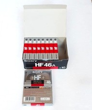 10 Audio Cassette SONY HF 46 -