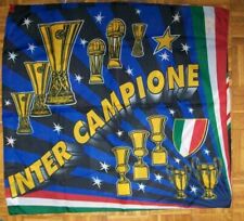 BANDIERA INTER CAMPIONE ANNI 80-90 CALCIO SOCCER VINTAGE