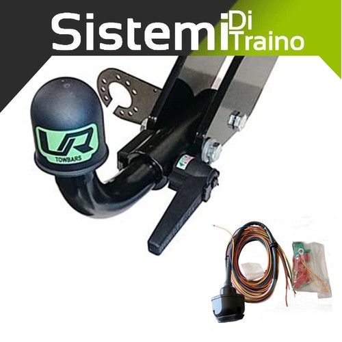 Gancio traino estraibile per - gancio,