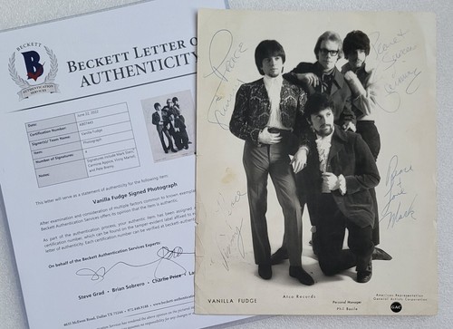 Vanilla fudge foto epoca - vanilla, d'epoca