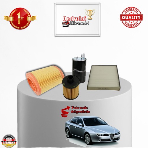 Kit tagliando filtri alfa - kit,