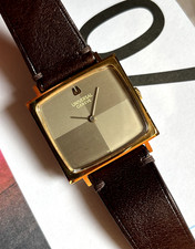 quadrante vintage universale geneve carica manuale texture uomo/unisex