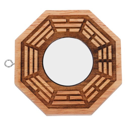Specchio bagua legno - specchio,