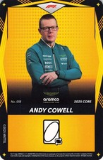 ANDY COWELL 2025 UNO Elite F1