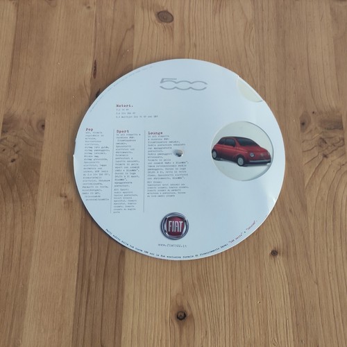 Fiat 500 nuova brochure - fiat,