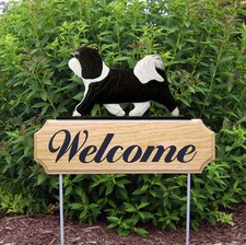 Insegna Di Benvenuto In Legno