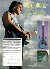 Steve Morse Signature Ernie Ball Music Man chitarra giveaway 1994 modulo concorso annuncio