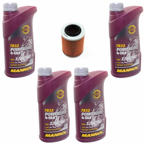 Kit olio motore 15w50 - olio,