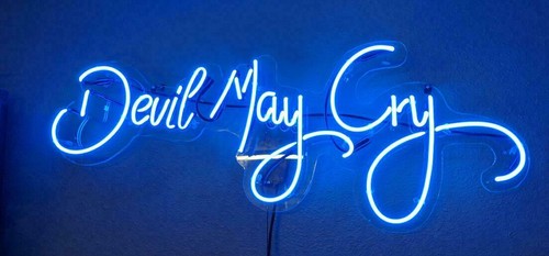 Insegna neon devil may cry - neon,