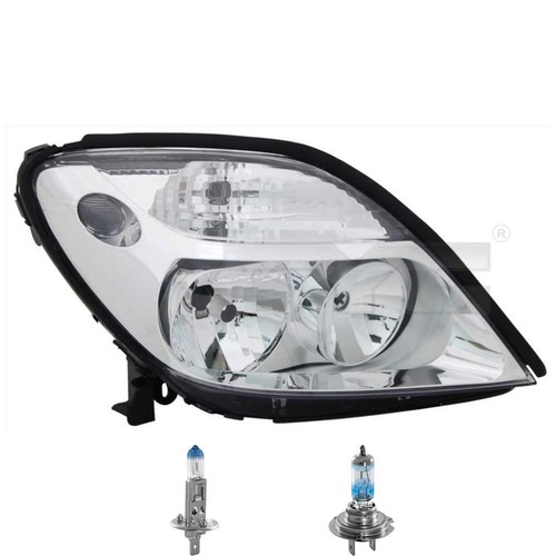 Faro destro cromato inclusi - cromato,