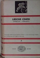 LIRICHE CINESI Einaudi 1997
