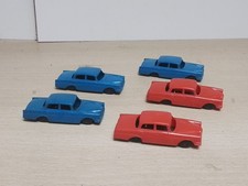 LIMA HO. VINTAGE VOITURES VEHICULES MERCEDES. EN PLASTIQUE. LOT DE 5