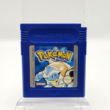 Pokemon Blu Nintendo Game Boy Adesivo Bello e Batteria Nuova Ita Originale