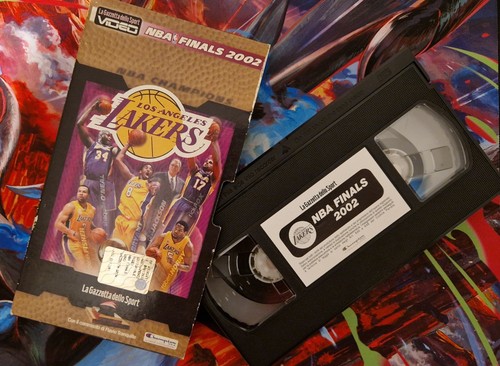 Vhs nba finals 2002 - vhs,