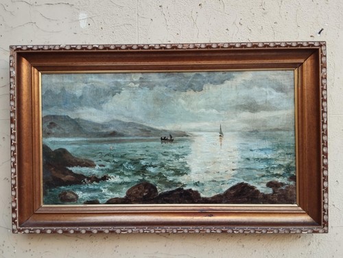 Antico quadro dipinto olio - antico, su