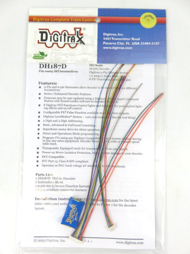Digitrax dh187d premium - digitrax,