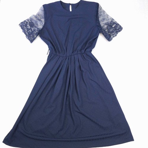 Abito vintage anni - 80, blu