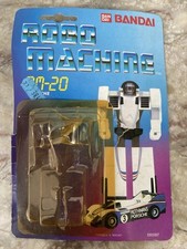 RARE BLISTER VIDE GOBOTS PORSCHE RM-20 ROBO MACHINE BANDAI 1985 ! BEL ETAT !