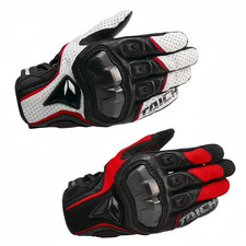 Guanti moto vera pelle - guanti,