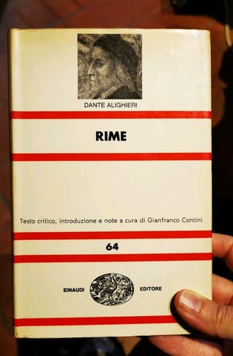 Dante alighieri rime einaudi - -,