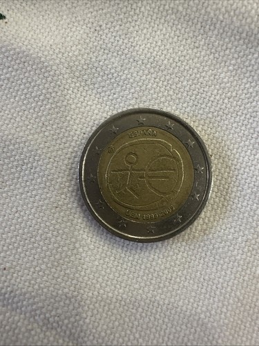 Moneta euro rara spagna - moneta, 2