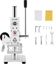 Timbratrice a caldo manuale PVC timbro pelle bronzatrice goffratura