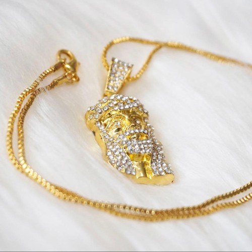 Collana vintage lega oro - collana,
