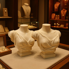 Coppia di Busti Decorativi in