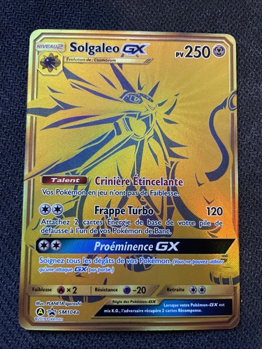 Solgaleo gold pokemon - solgaleo,