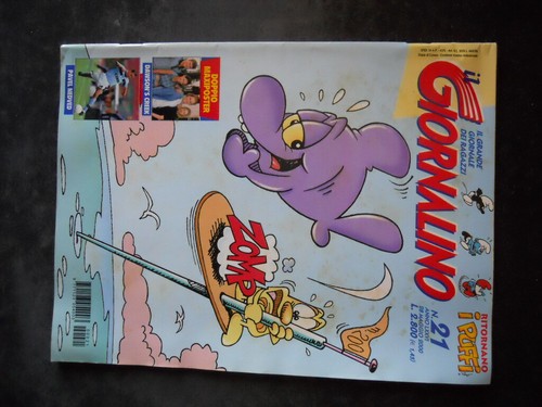 Giornalino 2000 i puffi - n°21,
