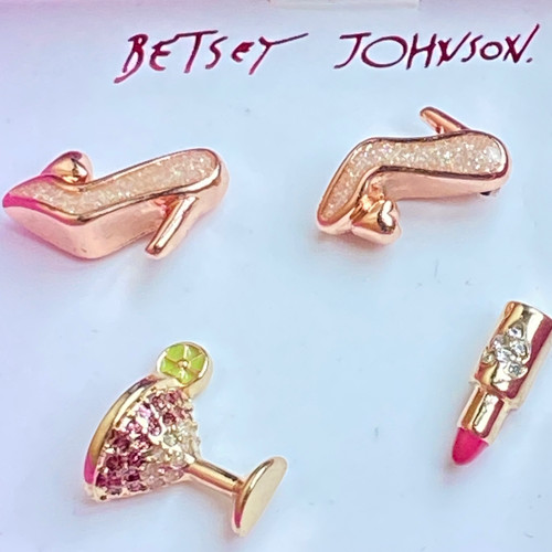 Set orecchini betsey johnson - set,