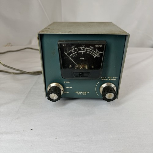 Heathkit 102 wattmetro 200 - heathkit, hm-102