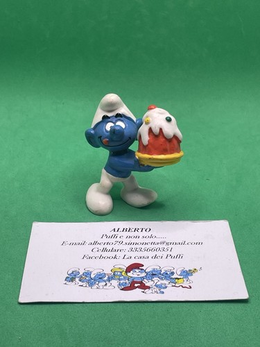 Puffi smurfs puffo - smurfs, torta