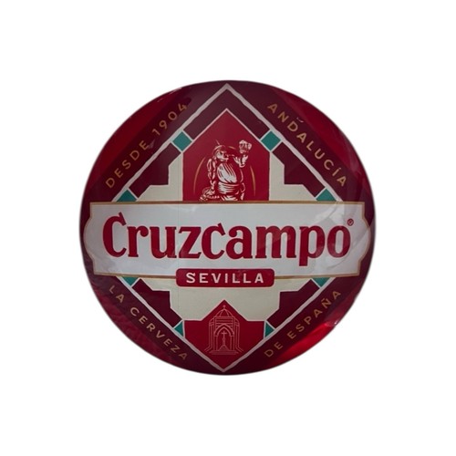 Cruzcampo beer round pump - beer, |