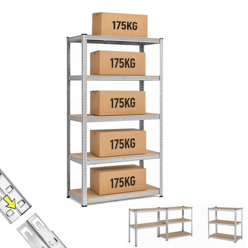 Scaffali metallo zincato - scaffali,