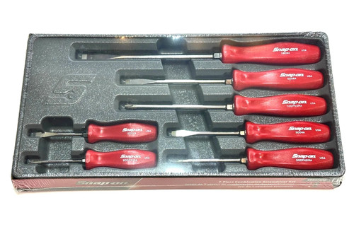 Snap tools red 7pc - on, hard