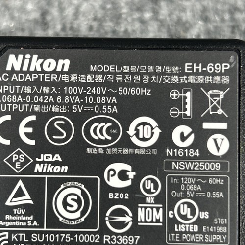 Genuine nikon 69p wall usb - eh-69p,