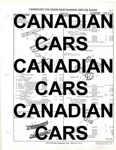 Canada collision numeri - canada, di