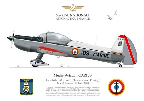 Print mudry cap - cap, escadrille