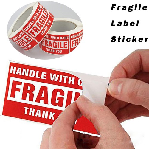 1000 adesivi fragili manico - fragili,