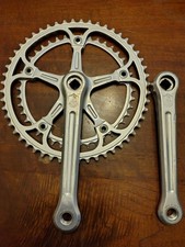Guarnitura pedivelle  Campagnolo Super Record 53 42 bici corsa epoca
